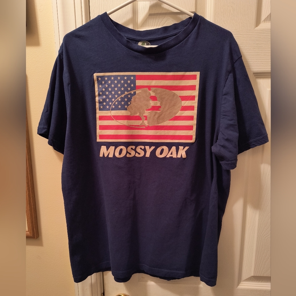 Mossy Oak Blue Short sleeve T-shirt, XL